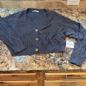Arizona charcoal heather cardigan